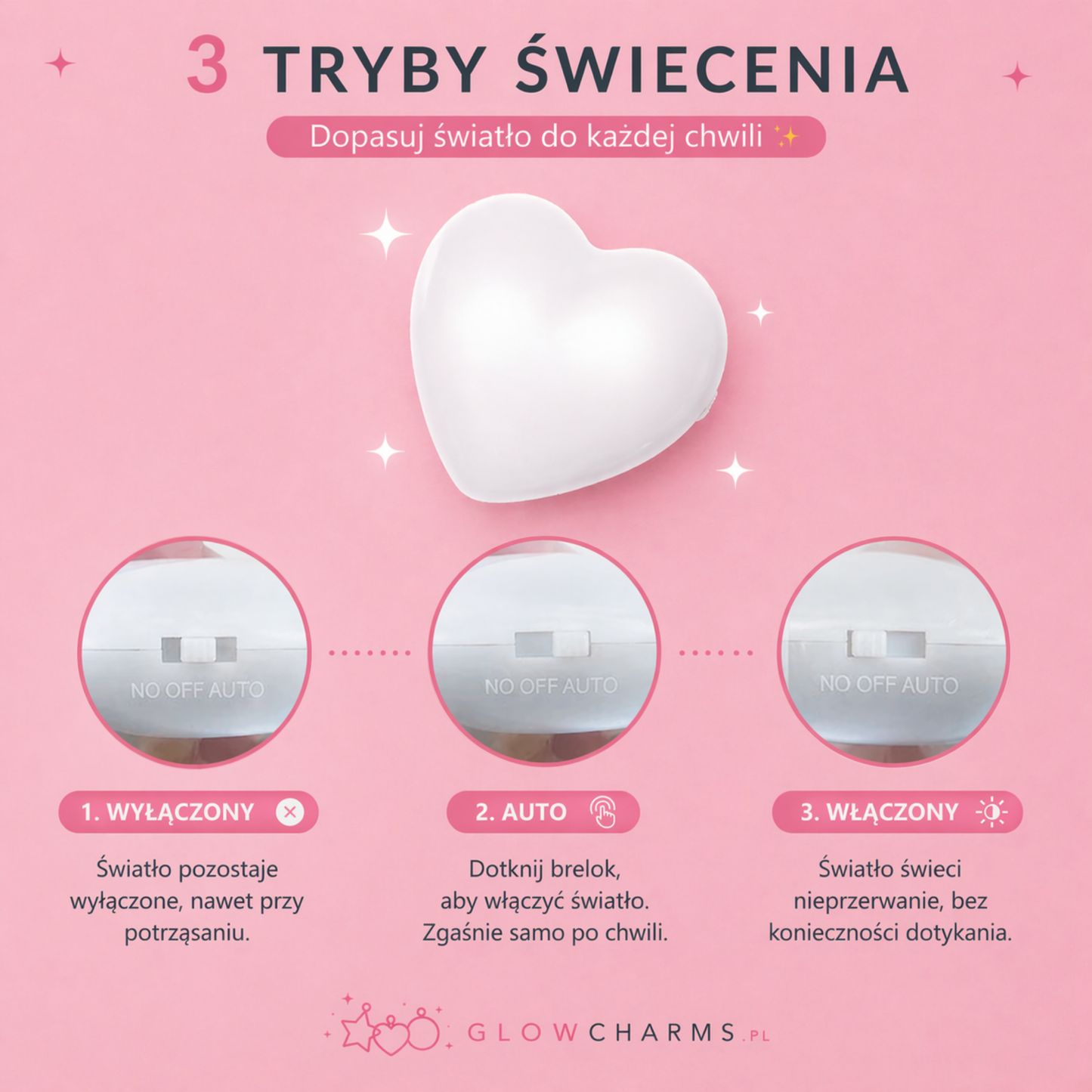 GlowCharms™ - Świecący brelok